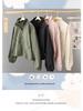 Women's High Collar Spring & Autumn Windbreaker: Lightweight, Solid Color, Short Cardigan - Fashionable Belly-Covering Jacket for 2025.