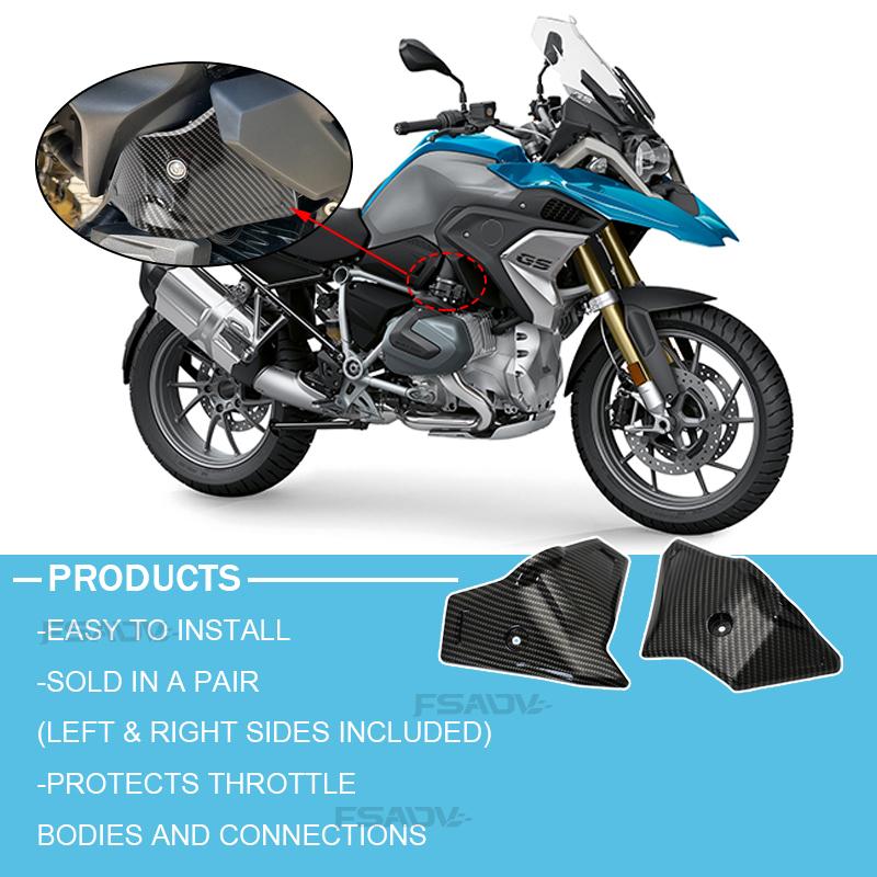 R1200GS R1250GS Motorcycle Accessories Throttle Body Guards Protection Cover For BMW R 1200 1250 GS 2017-2023 2020 2021 2022