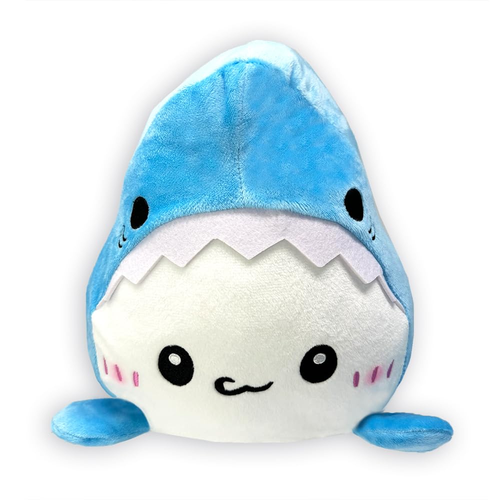 Loveys Shark Plush Toy XL Approx. 37cm Official Large Cute (Sumoppi (White))
