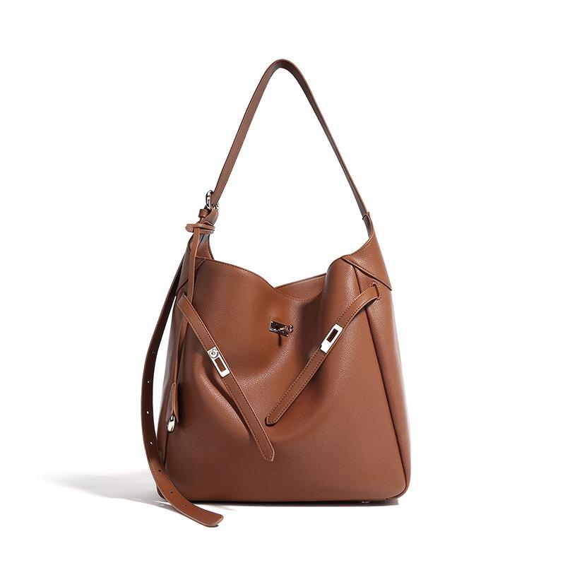 Niche Bag, New Leather Shoulder Handbag, High-end Sense for Commuting To Work, Large-capacity Tote Bag for Women