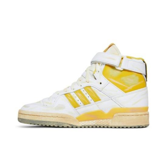 

adidas Forum 84 High Worn Yellow GZ6468 Men s Shoes EU 36 жёлтый/белый