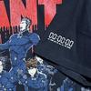 [USED] GANTZ Double-Sided Print T-Shirt Black XL Anime