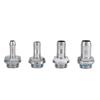 6 PCS PC Wasserkühlung Two-Touch-Fitting G1/4 Gewinde Barb Stecker für Rohr