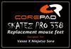 Corepad Skatez PRO Vaxee X Ninjutso Sora 4K Wireless Mouse Feet PTFE (2-Pack) 100%