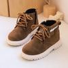 Children Kid Baby Girls Boys Boots  Sport Zip Short Bootie Casual Shoes