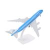 20 cm Niederlande KLM Airlines 747-400 Airways Diecast Flugzeugmodell Legierungsmetall Flugzeugmodell Fahrwerk Flugzeugspielzeug