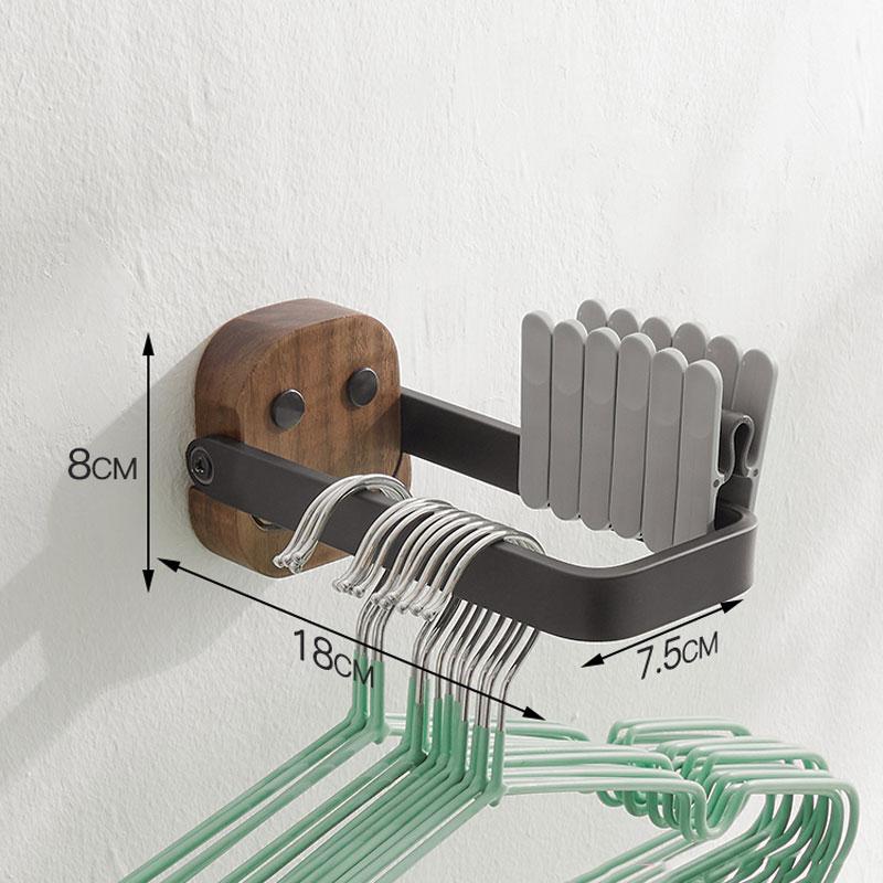 

Деревянные 2/4 поворотные вешалки для полотенец, держатели для полотенец для халатов, настенные вращающиеся аксессуары для ванной комнаты