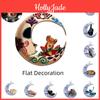 Acrylic Car Hanging Ornament Frog Moon Design Perfect For Animal Enthusiasts