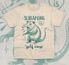 Screaming Is Self Care T- Shirt Funny Meme Opossum Screaming Unisex Shirt