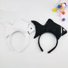 Students Taking Photo Hairband Stuffed Fish Shape Hair Hoop for Halloween