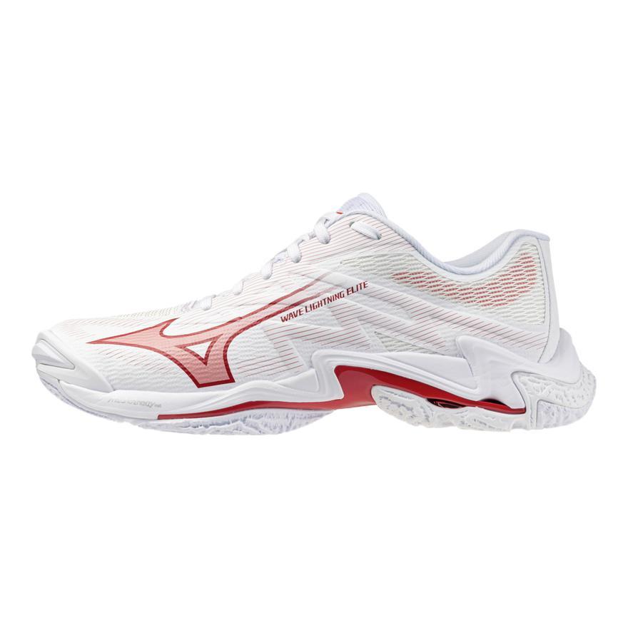 Mizuno Wave Lightning Volleyball Shoes Women's White Red V1GC260073