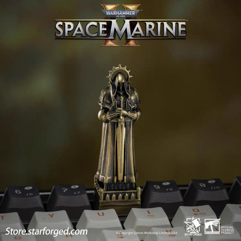 

Inquisitor statue mechanical keyboard cap 40k peripheral starfighter 2
