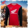 BWG5  Honda 2026 Summer New Off-Road Motorcycle Riding T-Shirt Breathable Sportswear Men and Women Riding Clothes