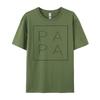 Womens Father Day For New Dad Him Dada Grandpa Papa Unisexs Designer T Shirt Luxury TShirt Plus Size Classic