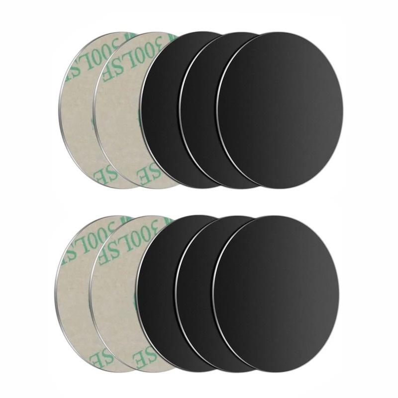 5pcs Sticker Metal Plate disk iron sheet for Magnet Mobile Phone Holder For Magnetic Car Phone Stand holders