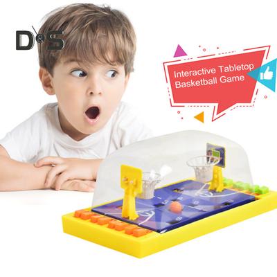 Basketball Board Game 2 Players Interactive Educational Finger Push Basketball Launching Toy Mini Basketball Court Indoor Basketball Shoot Hoop Game