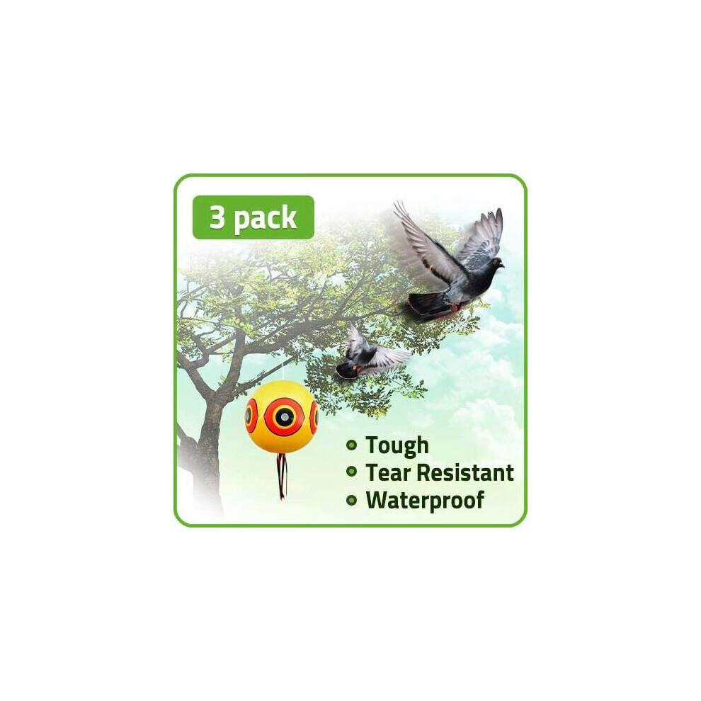 Anti-duck Repellent for Outdoor Spaces, Reusable Repellent Balloons That Keep Birds Away from Gardens and Yards Without Them