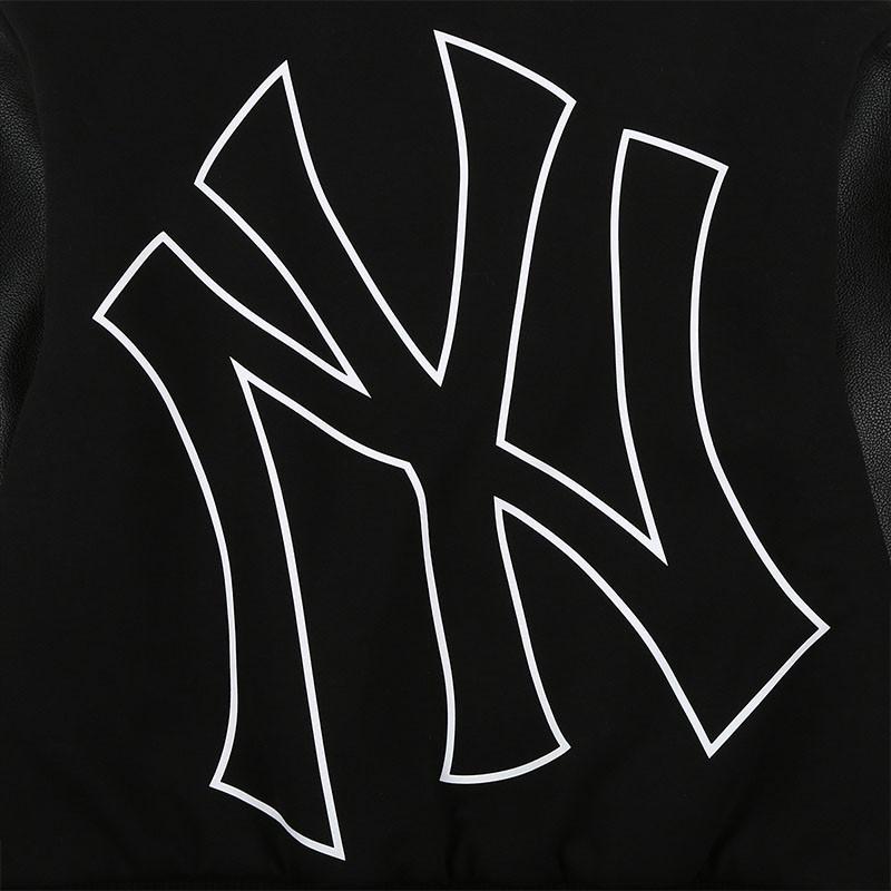 New MLB Baseball Jacket Unisex Black 31JPU9111-50L