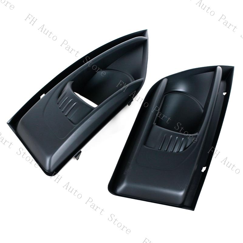 For Citroen C4 Picasso Car Front Bumper Fog Lamp Light Trim Grille Cover Frame Lid Bezel Hood