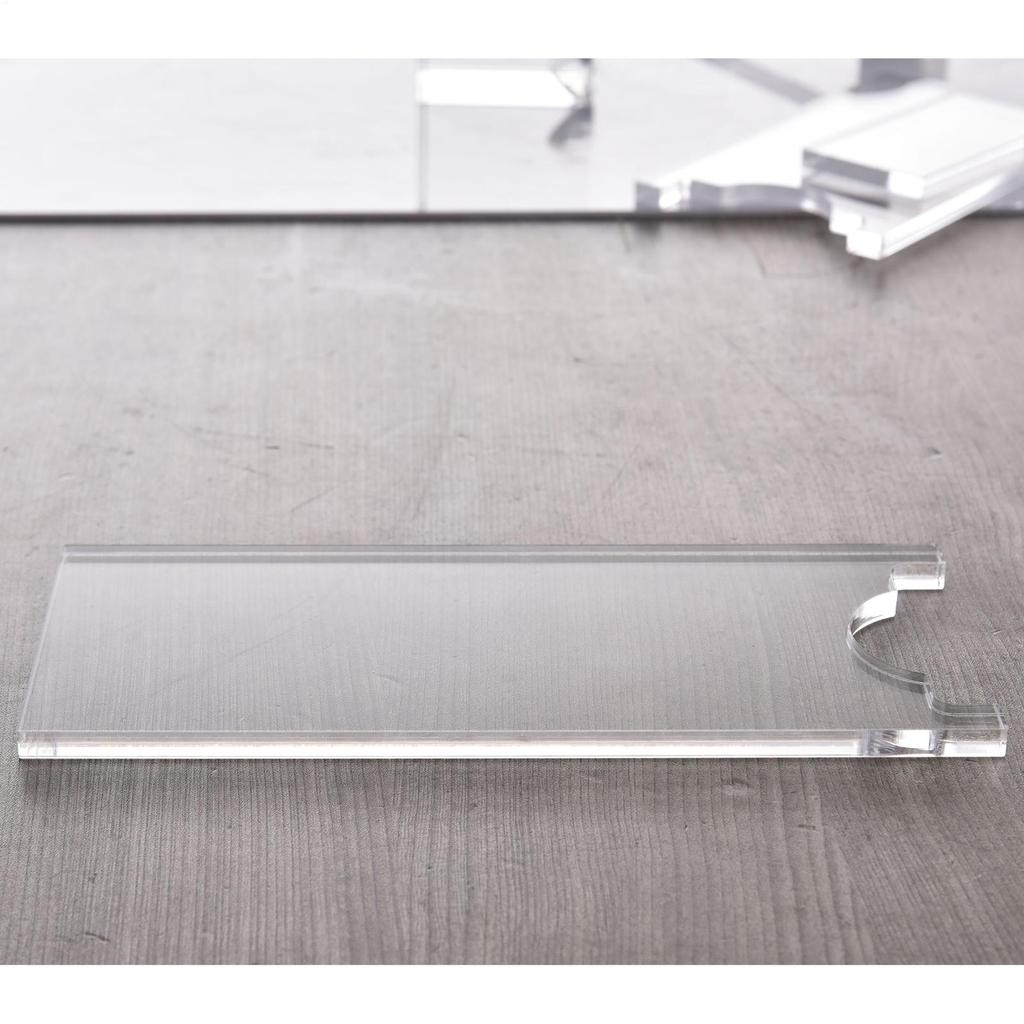 2PCS Transparent Acrylic Sofa & Bed Stopper Non-slip Furniture Wall Protective Pad Protect The Wall And Maintain Gaps Spacer