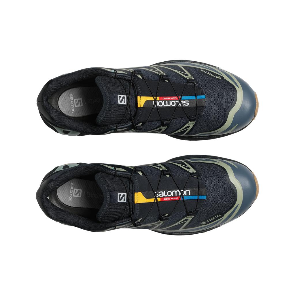 SALOMON XT-6 GORE-TEX Carbon Desert Sage Unisex Sneakers Grey Bering-Sea L47291800
