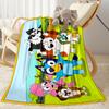 Bluey's Colorful Friends Blanket Warmthful Decor Great for Couch Livingroom Seaside for All Occasions Digital Print Gifts For Family Or Friends