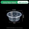 Round Disposable Sauce Cups - 25/50/100ml | Portioning & Takeaway Containers