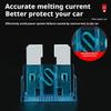 1set Fuse insert Profile Small Size Blade Car Fuse Assortment Set for Auto Car Truck 2.5/3/5/7.5/10/15/20/25/30/35A Fuse w/h Box
