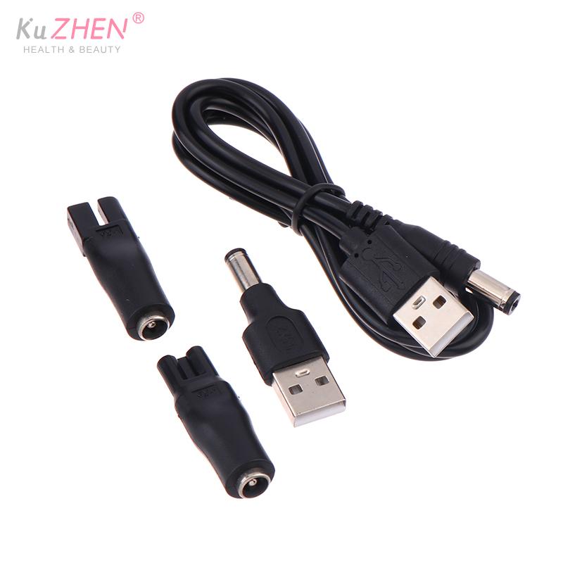 1/6/7/8PCS Replacement Power Cord 5V Charger USB Adapter Suitable For All Kinds Of Electric Hair Clippers Beard Trimmers Shavers