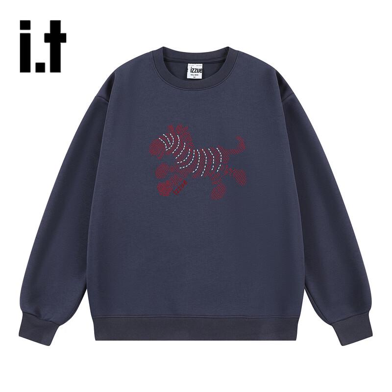 Izzue Unisex Retro Long Sleeve Pullover Sweatshirt