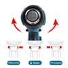 1200W Cordless Handheld Hot Air Gun Temperatures Adjustable With 2 Nozzles Electric Heat Gun For Makita 18V Lithium Battery