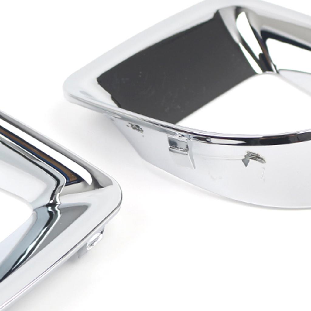 Front Bumper Ventilation Frame Mirror Finish decors Exterior Enhancement Reflective Electroplated Trim for Car Mini R55