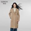 GOELIA Women's Wool Alpaca Slim-Fit Double-Faced Coat