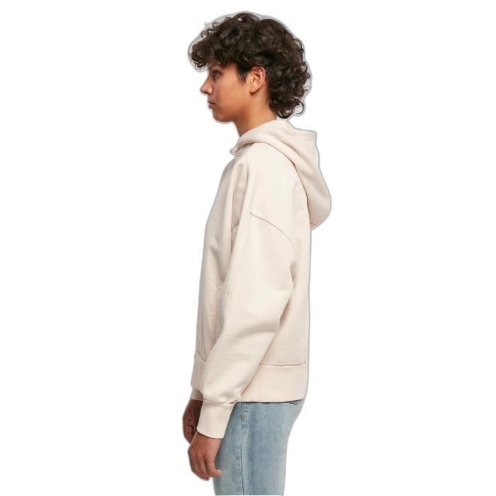 Sweatshirt à capuche femme Urban Classics Heavy Terry Garment Dye GT - rose - 2XL