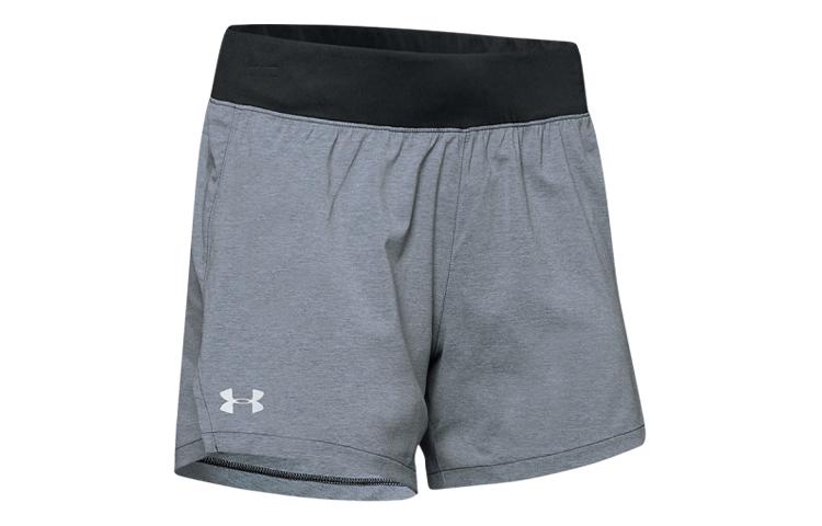 Under Armour Launch Casual Shorts Women s Heather Dark Gray Moderate 1342841-001 M