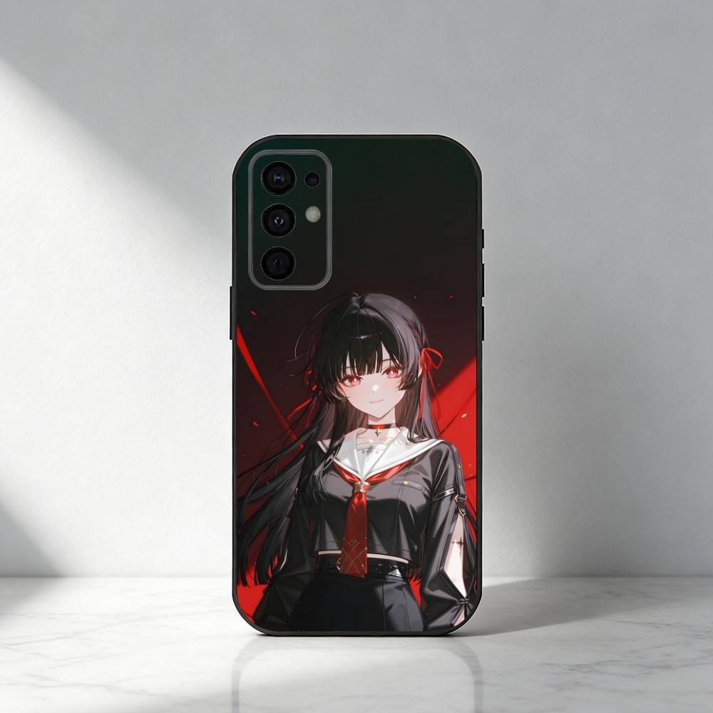 

FanArt C-CHISA Printed Phone Case For Samsung S25,S24,S21,S22,S23,S20,Ultra,S26,Plus,Fe,Note,5G Black Cover Samsung S30Ultra5G