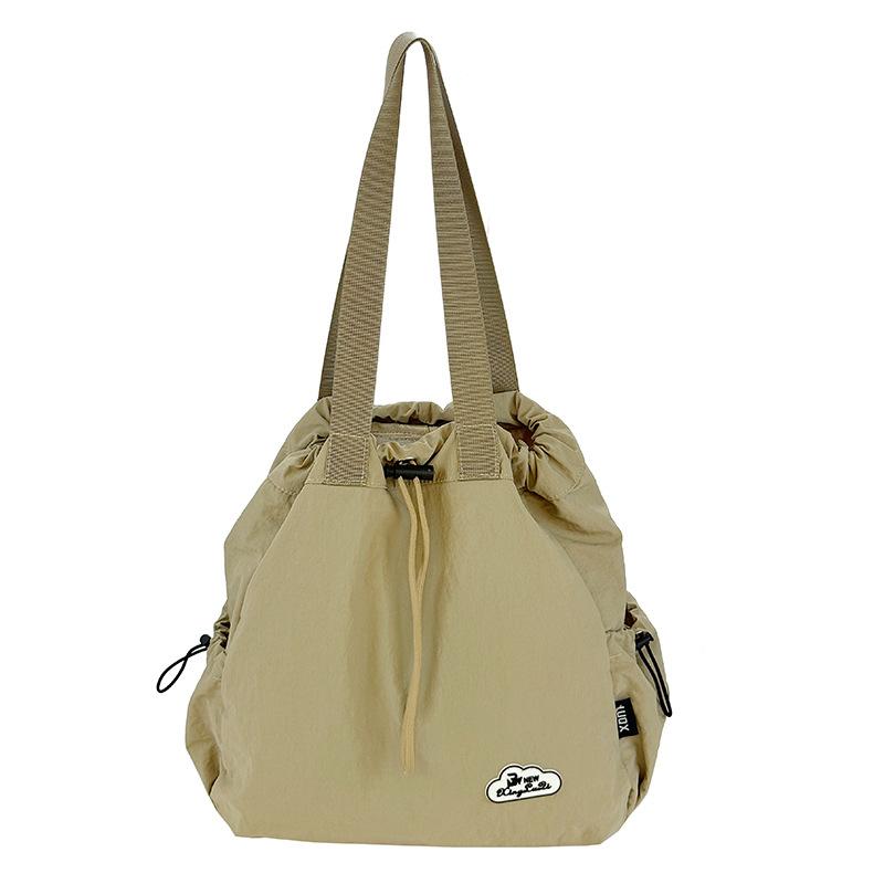 Large-capacity Casual Single-shoulder Drawstring Backpack, A Fashionable and Lightweight Bag for Commuting Students