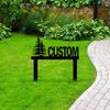 Custom Metal Address Sign Garden Stake House Number Plaque