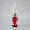 Vintage Glass Kerosene Camping Lantern - Everburning Decorative Atmosphere Lamp.