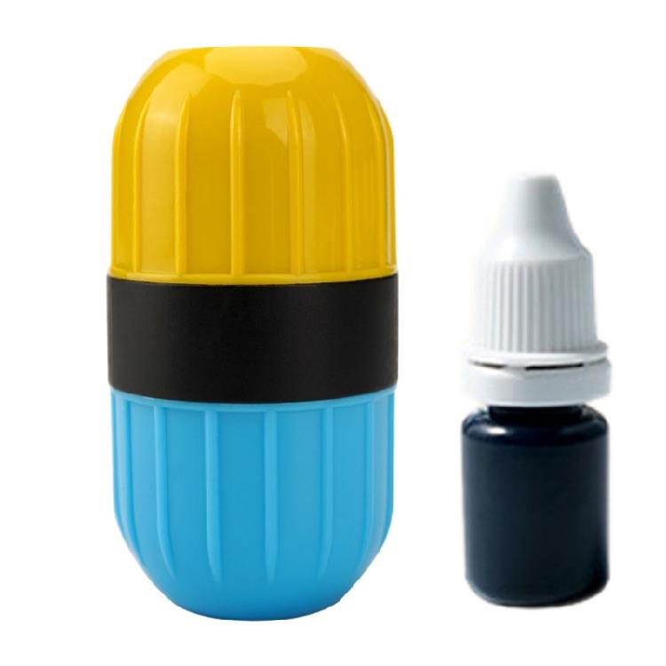 

Double head 5/6 line Stamp Tool Music Notation Stamp Roller Five Line Sheet Music Seal Line Rolling Stamps Easy to Use синій/жовтий