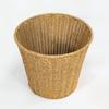 Woven Wastebasket Lightweight Cylindrical Tapered Waste Bin Decorative