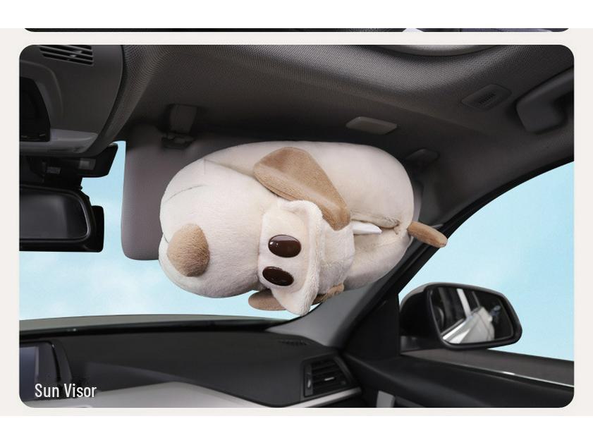 Aichewu Carino Cartone Animato Auto e Casa Scatola Fazzoletti Accessorio Doppio Uso