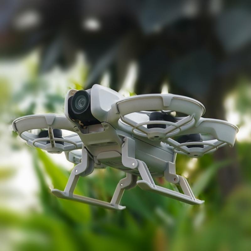 Heightened Landing Gear Landing Skids for Drones Foldable Support Legs with Screw Fixation Drones Accessories