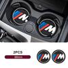 For BMW 5SG30 Car Interior Water Cup Mat For BMW X1 X2 X3 X5 X4 E46 E90 E60 F30 F10 E39 E36 F20 E87 E92 E91 E30 F11 F31 G30 G20