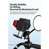Shockproof Bike Phone Mount Support Rack For Ebikes And Motorcycles Handlebar Navigation For Smartphones Up To 90mm Wide