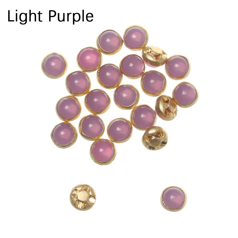 20Pcs 4mm Mini Doll Buttons Ultra-small Pearl Buckle Doll Bags Shoes Craft Buckle DIY 1/6 Doll Clothing Buckles Accessories