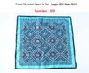 Men's Retro Wedding Pocket Square - Groom & Best Man Viscose Handkerchief Scarf