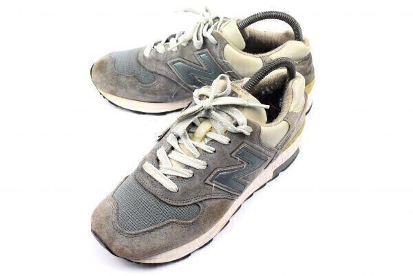 

USA New Balance M1400 Low Cut Sneakers [24.0/Women’s/Gray Suede Mesh Leather](USED)