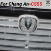 For Changan Cs55 Plus 2020-2022 Modified Front Rear Logo Cover Decorative Diamond Emblem Sticker Car Tuning Parts Accessories