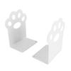 Metal Bookends Cartoon Cat Claw Decorative   Desk Magazine Book Ends for Home School  